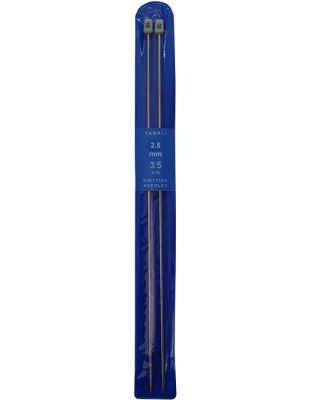 Yabalı Örgü Şişi - Titanyum - 35 cm - No 2,5