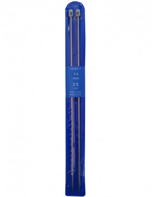 YABALI - Yabalı Örgü Şişi - Titanyum - 35 cm - No 3,5