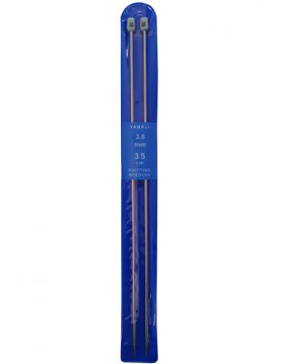 Yabalı Örgü Şişi - Titanyum - 35 cm - No 3,5