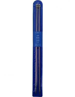 Yabalı Örgü Şişi - Titanyum - 35 cm - No 4,0