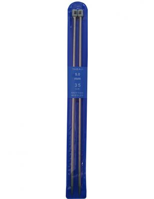 Yabalı Örgü Şişi - Titanyum - 35 cm - No 5,0