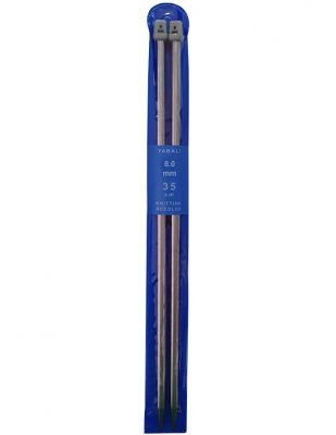 Yabalı Örgü Şişi - Titanyum - 35 cm - No 8,0