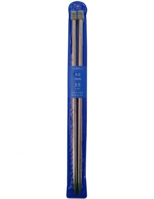 Yabalı Örgü Şişi - Titanyum - 35 cm - No 9,0