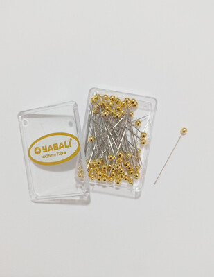 YABALI - Yabalı Toplu İğne - 72 Adet - Altın