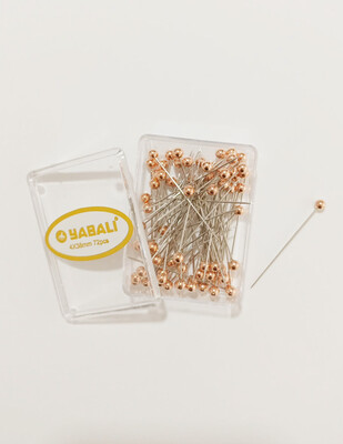 YABALI - Yabalı Toplu İğne - 72 Adet - Bakır