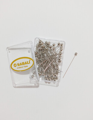 YABALI - Yabalı Toplu İğne - 72 Adet - Gümüş