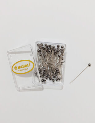 Yabalı Toplu İğne - 72 Adet - Siyah