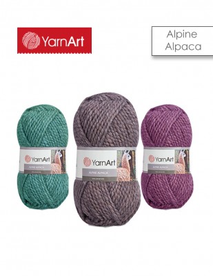 Yarnart Alpine Alpaca El Örgü İplikleri - Thumbnail