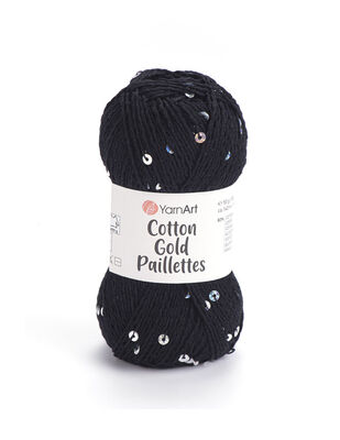 Yarnart Cotton Gold Paillettes El Örgü İplikleri