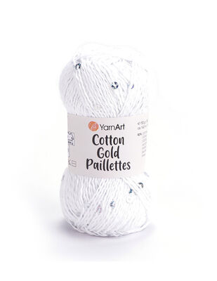 Yarnart Cotton Gold Paillettes El Örgü İplikleri