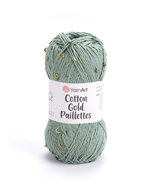 Yarnart Cotton Gold Paillettes El Örgü İplikleri