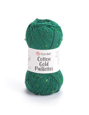 Yarnart Cotton Gold Paillettes El Örgü İplikleri