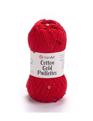 Yarnart Cotton Gold Paillettes El Örgü İplikleri
