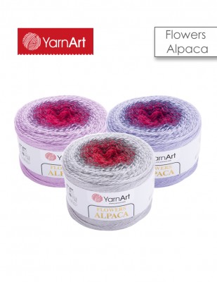 YARNART - Yarnart Flowers Alpaca El Örgü İplikleri