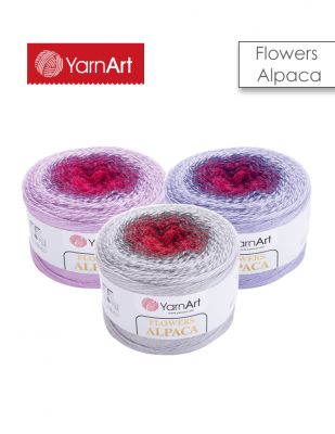 Yarnart Flowers Alpaca El Örgü İplikleri